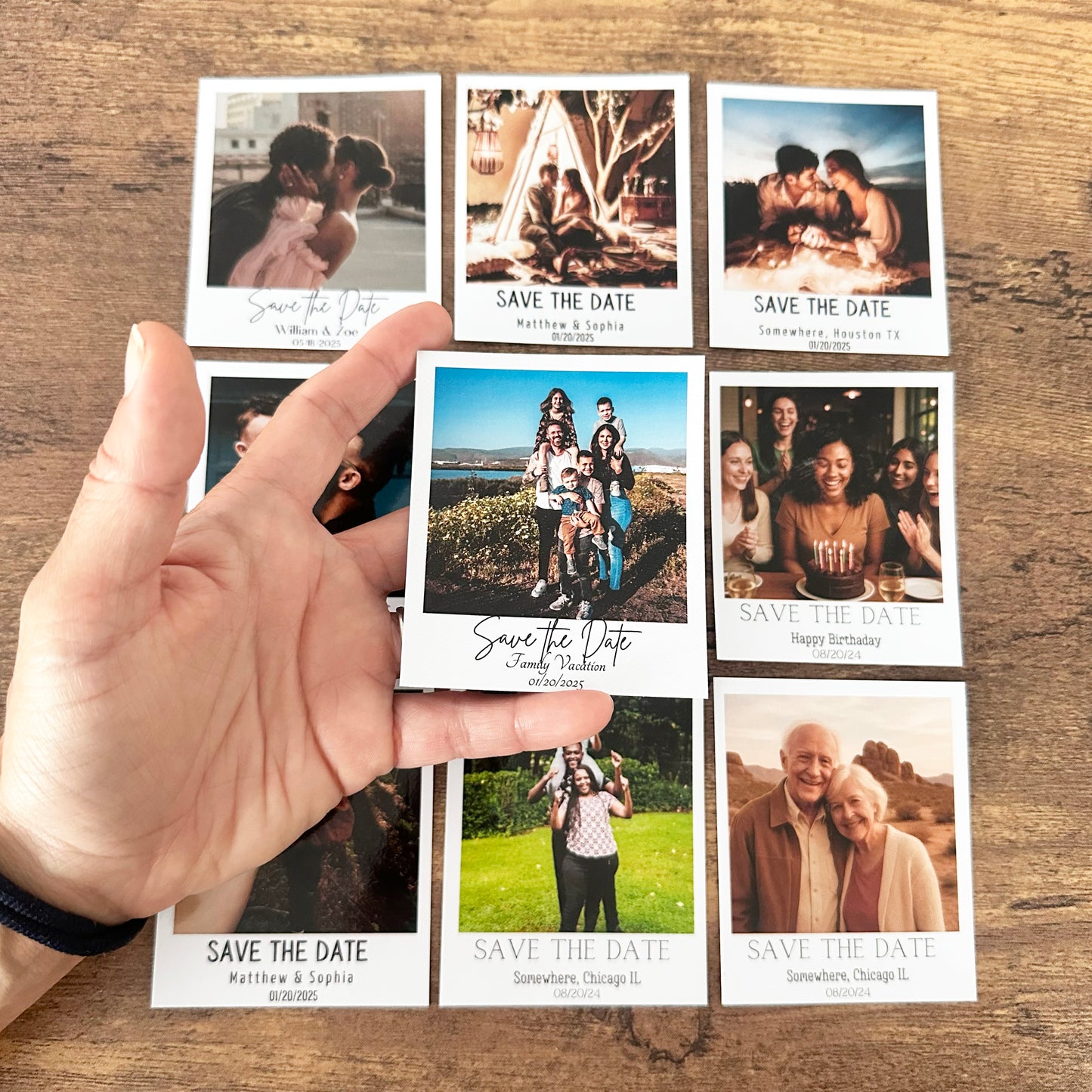 Personalized Photo Magnet Save the Date