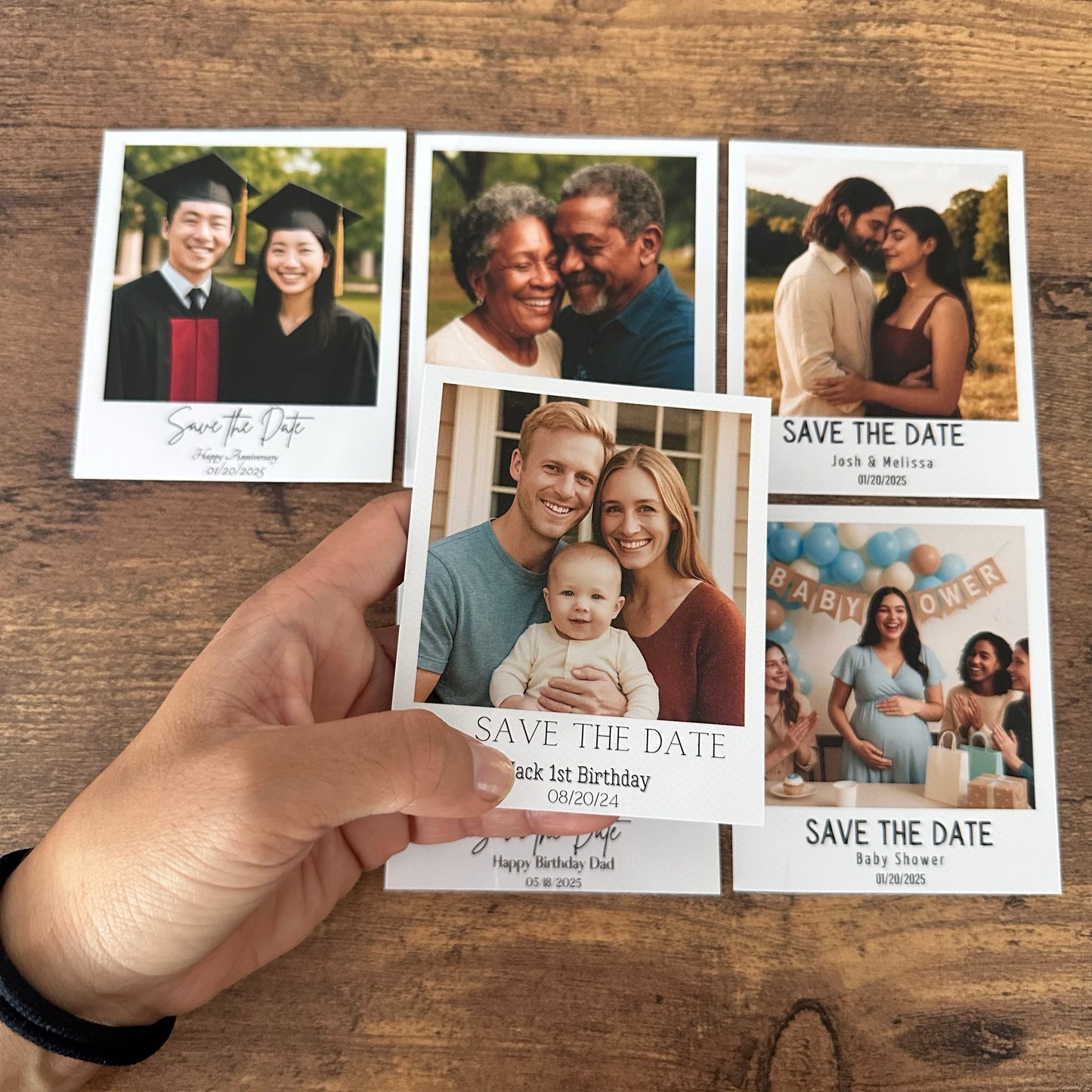 Personalized Photo Magnet Save the Date